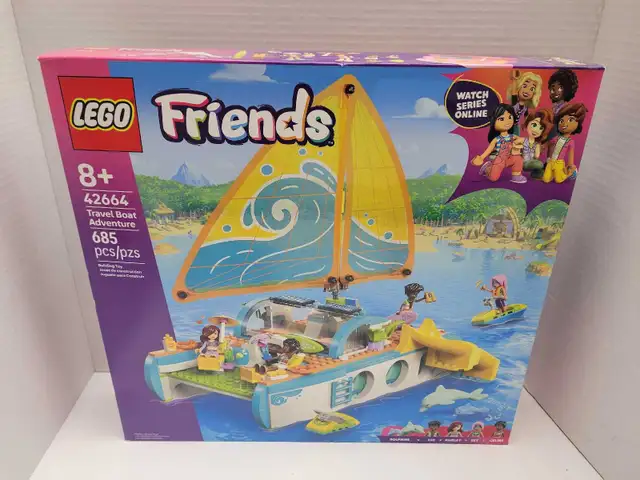Lego 42664 Friends Travel Boat Adventure NEW
