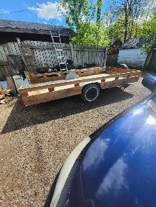 Flat deck trailer - Photo 2