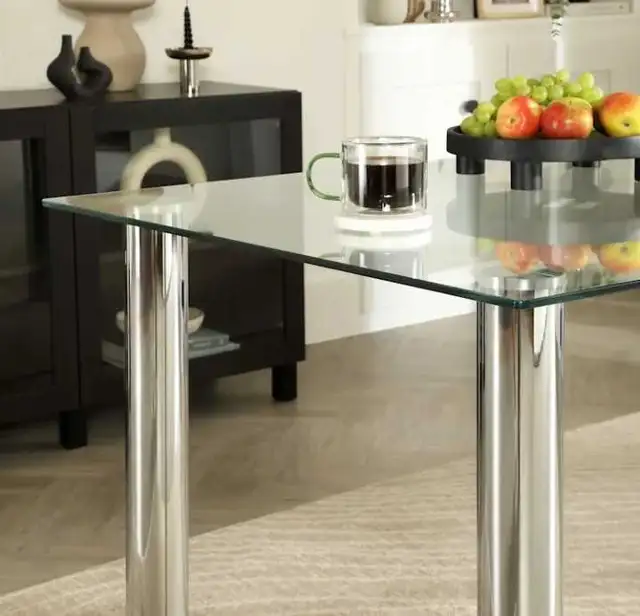 Glass dining table set $100 obo