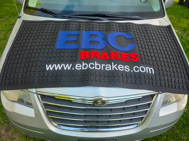 EBC Brakes Garage Shop Floor Mat Motorcycle Lift Mat