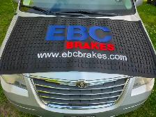 EBC Brakes Garage Shop Floor Mat Motorcycle Lift Mat