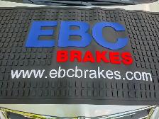 EBC Brakes Garage Shop Floor Mat Motorcycle Lift Mat - Photo 2