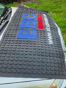 EBC Brakes Garage Shop Floor Mat Motorcycle Lift Mat - Photo 4