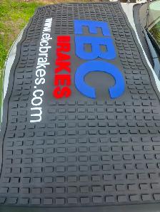 EBC Brakes Garage Shop Floor Mat Motorcycle Lift Mat - Photo 5