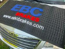 EBC Brakes Garage Shop Floor Mat Motorcycle Lift Mat - Photo 9