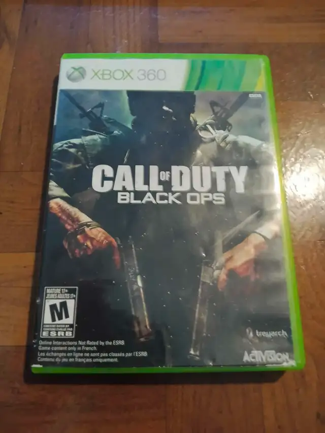 Call of Duty Black Ops (Microsoft Xbox 360, 2010) CIB COMPLETE