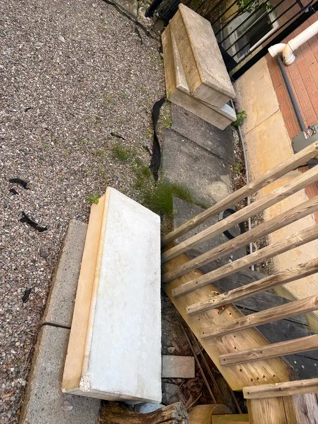 Free - Concrete Steps Stairs