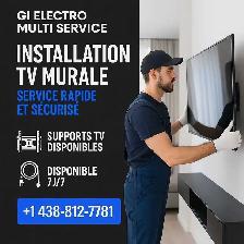 Installation TV