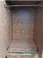 Wooden Wardrobe.  24 inches wide, 18 inches deep and 66 tall. - Photo 2