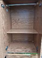 Wooden Wardrobe.  24 inches wide, 18 inches deep and 66 tall. - Photo 3