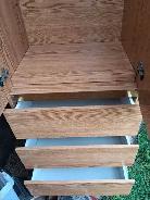 Wooden Wardrobe.  24 inches wide, 18 inches deep and 66 tall. - Photo 4