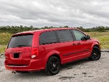 Mini-Van Dodge Grand Caravan 2013 Red Automatic Stow N go - Photo 6