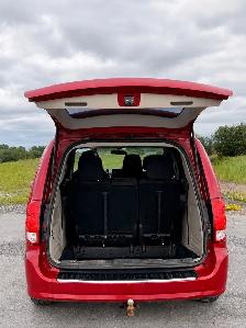 Mini-Van Dodge Grand Caravan 2013 Red Automatic Stow N go - Photo 7