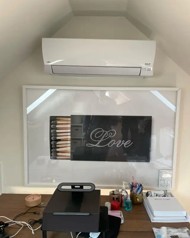 Ductless air conditioning installation