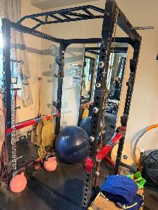 Power rack cage