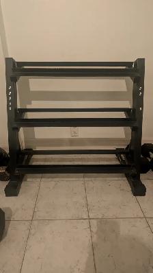 Marcy DBR-86 3-Tier Dumbbell Rack – Heavy Duty