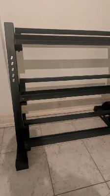 Marcy DBR-86 3-Tier Dumbbell Rack – Heavy Duty - Photo 2