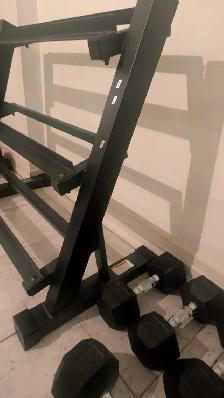 Marcy DBR-86 3-Tier Dumbbell Rack – Heavy Duty - Photo 4