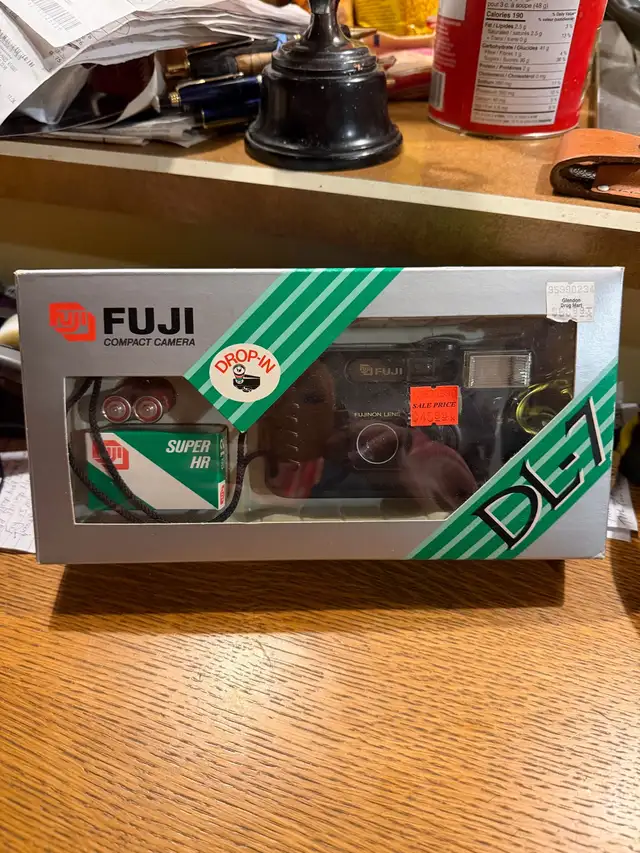 Vintage Fuji Camera DL-7 35mm from 1987 New In box