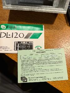 Vintage FUJI   Camera DL-120 new in box  from 1987 - Photo 6