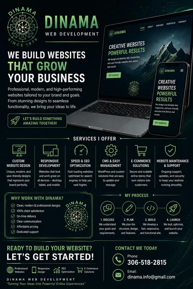 Affordable Website Design for Saskatoon Small Businesses