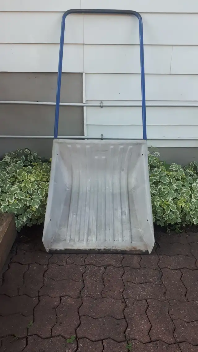 Pelle poussoir manuelle pour la neige