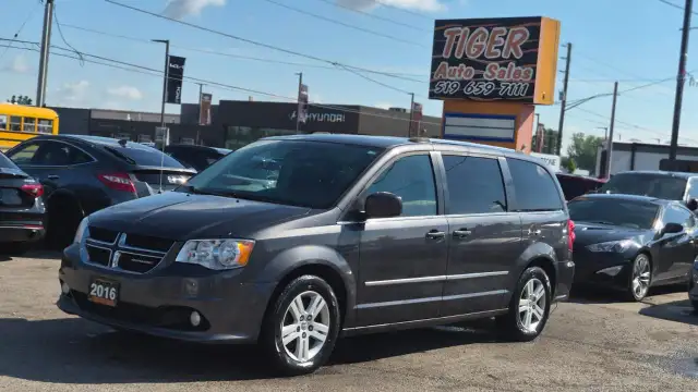 2016 Dodge Grand Caravan CREW PLUS, LEATHER, CAM, STOWNGO, AS IS
