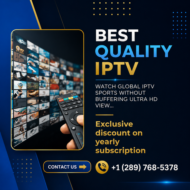 Most - Stable Tv subscription with 4K quality