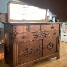 Antique Oak Side Board ( For Sale) Price at$350.00 - Photo 4