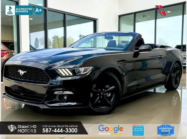 2016 Ford Mustang 2dr Conv V6 - Just Arrived