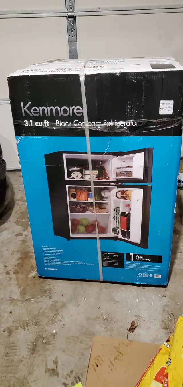 REFRIGERATOR (KENMORE COMPACT REFRIGERATOR)