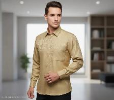 MEN'S FORMAL LONG SLEEVE SHIRT (LARGE - 2 QTY) - Photo 3