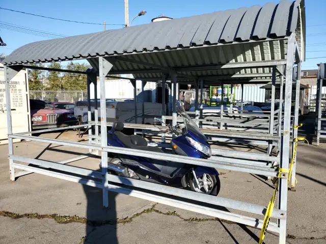 15' X 7' COMMERCIAL GALVANISED STEEL CANOPY