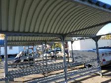 15' X 7' COMMERCIAL GALVANISED STEEL CANOPY - Photo 2