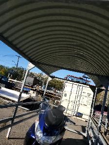 15' X 7' COMMERCIAL GALVANISED STEEL CANOPY - Photo 10