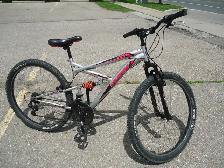 HUFFY - Rock Creek, Dual Suspension Bike