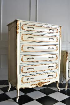 Antique French Tall Dresser - Photo 5