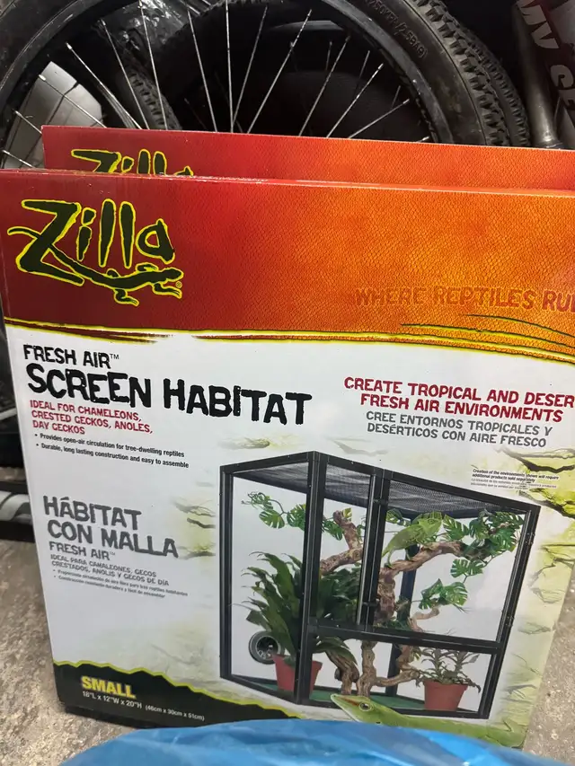 Zilla Fresh Air Screen Habitat
