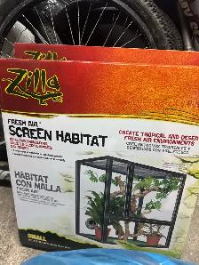 Zilla Fresh Air Screen Habitat