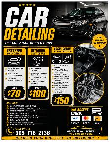 Professional Car Detailing – Durham Region