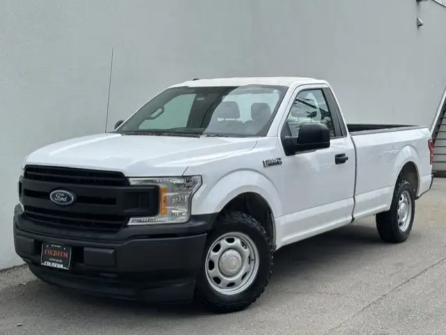 2018 Ford F-150 XL V6 REGULAR CAB-8' LONG BOX-CAMERA-TOW-1 OWNER