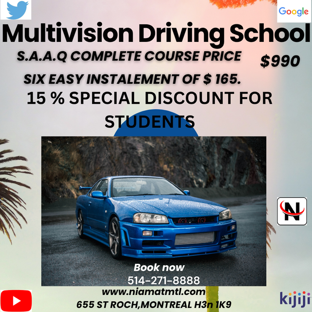 FULL PACKAGE OF CLASS-5, CAR S.A.A.Q COURSE