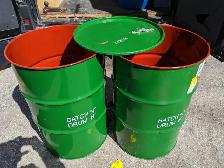Metal  barrel  Food grade .