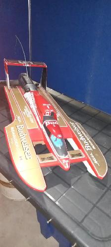 MISS BUDWEISER U1 RC ELECTRIC BOAT - Photo 5