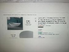 Bathroom Vessel Sink _ 625 x 350 x 165 - Photo 4