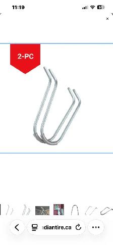 Extension Ladder Stand Off Arms - 1 Pair