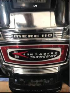 9.8 hp mercury outboard motor,2 stroke,long shaft /tank and hose - Photo 8