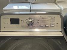 Laveuse sécheuse top load grises grande capacité Maytag - Photo 2