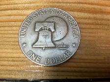 Rare 1776-1976 EISENHOWER U.S. BICENTENNIAL One Dollar Coin ! - Photo 2