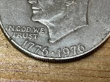 Rare 1776-1976 EISENHOWER U.S. BICENTENNIAL One Dollar Coin ! - Photo 9
